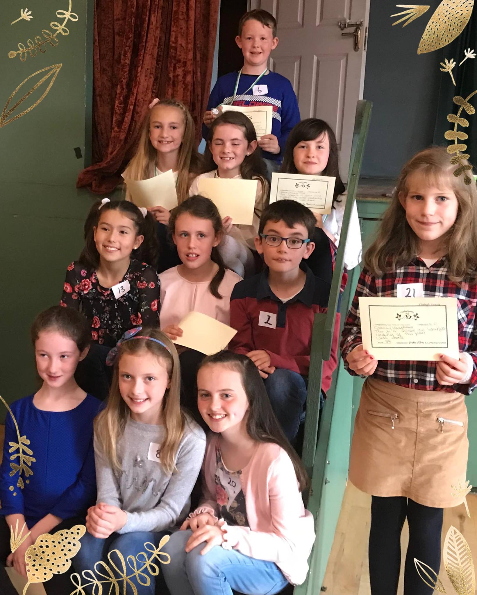 Eileen Fitzgerald students